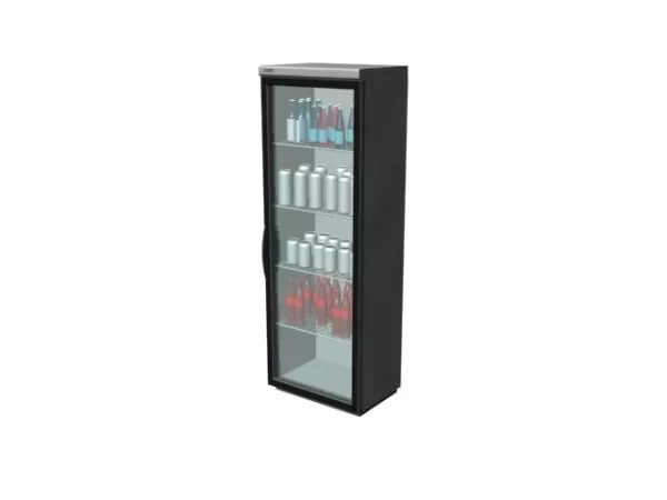 Retro Refrigerator 3d model