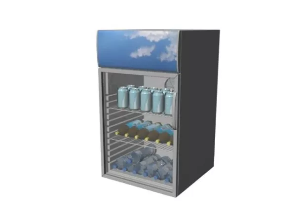 Showcase Market 3d model