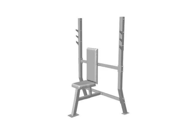 Upright Bench Gym Press Bench 3d model Upright Bench Gym Press Bench 3d model
