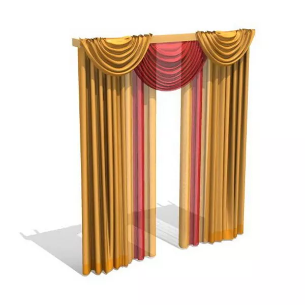 Home Valance Traversing Panels 3d model Home Valance Traversing Panels 3d model