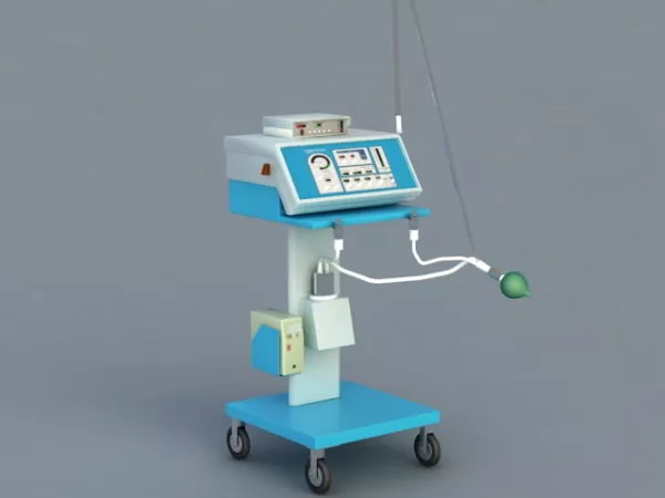 Medical Device Cabinet 3d model