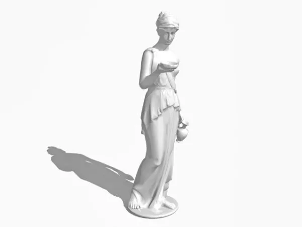 Old Roman Venus Statue 3d model Old Roman Venus Statue 3d model