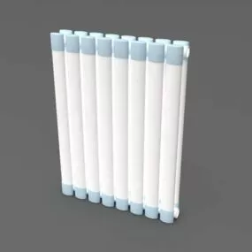 House Indoor Column Radiator 3d model