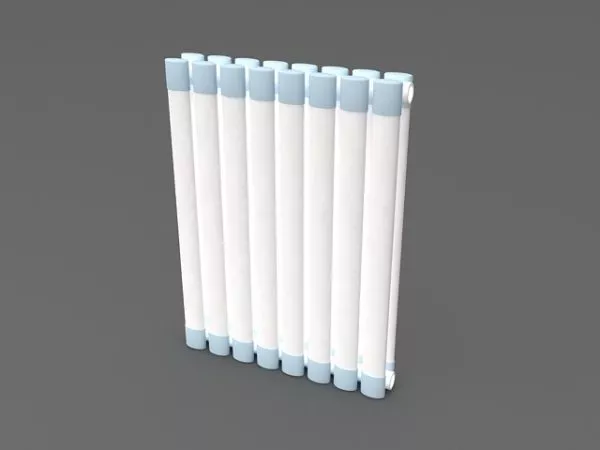 European Column Stand Component 3d model