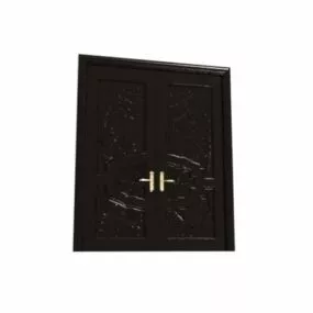 Vertical Hinged Door Furniture 3d model