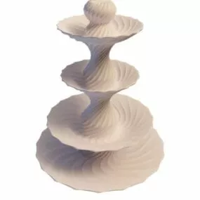 Vintage Victorian Style Fountain 3d model
