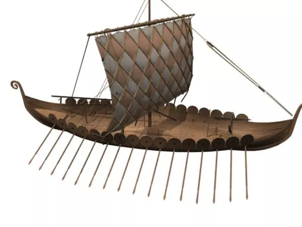 Large Cargo Ship 3d model