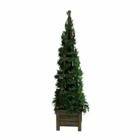 Outdoor Vine Planter Tower 3d model