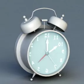 Study Room Vintage Alarm Clock 3d model