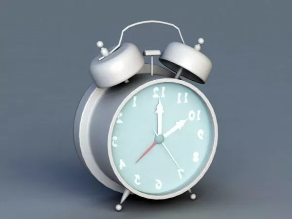 Clock Hydrant Industial Style 3d model