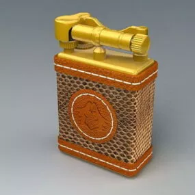 Home Vintage Cigarette Lighter 3d model