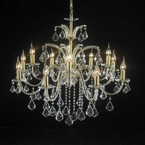Vintage Living Room French Crystal Chandelier 3d model Vintage Living Room French Crystal Chandelier 3d model