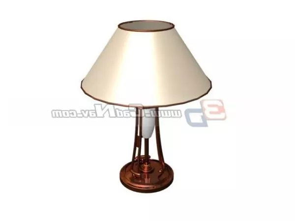 Vintage Design French Table Lamp 3d model Vintage Design French Table Lamp 3d model