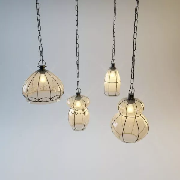 Kitchen Vintage Hanging Light Set 3d model Kitchen Vintage Hanging Light Set 3d model