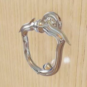 Old Vintage Door Knocker 3d model