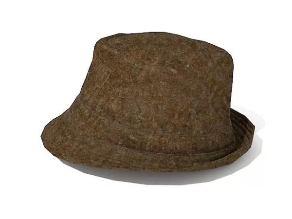 Ww2 Vintage Hat 3d model