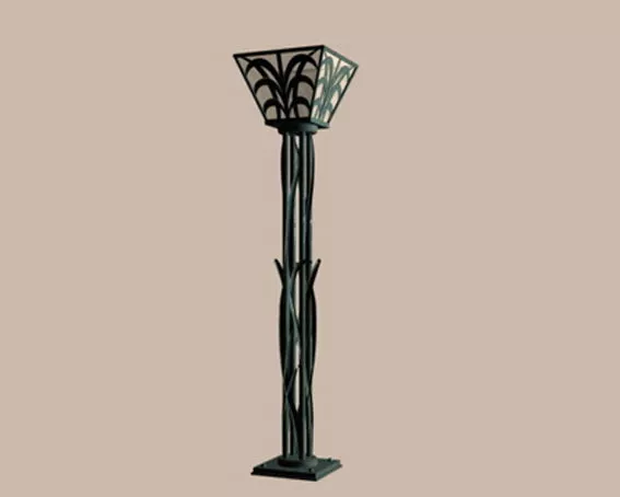 Vintage Metal Home Floor Lamp 3d model Vintage Metal Home Floor Lamp 3d model