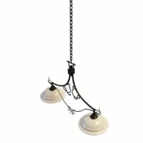 Vintage Metal Pendant Light 3d model