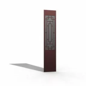 Room Divider Panel Furniture 3d model