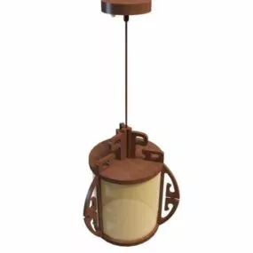 Vintage Old Rustic Pendant Lighting 3d model