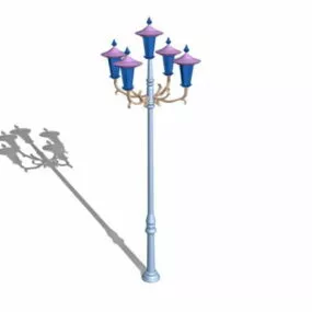 Antique Style Street Light 3d model