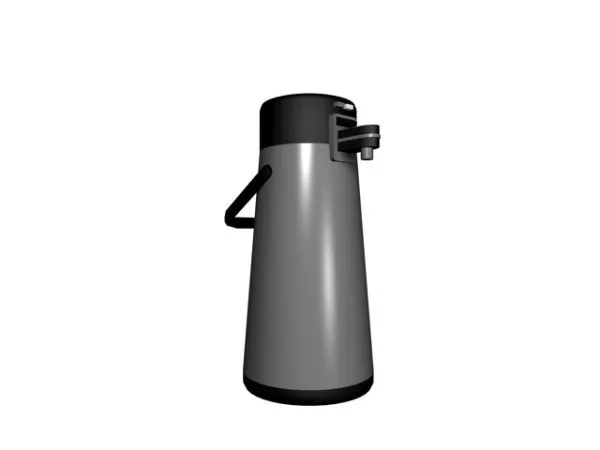 Vintage Style Thermos Bottle 3d model Vintage Style Thermos Bottle 3d model