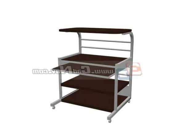 Metal Workshop Table 3d model Metal Workshop Table 3d model