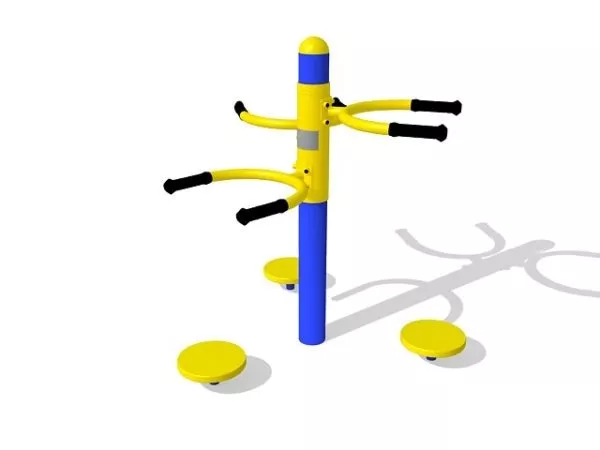 Waist Twister Exercise Equipment 3d model Waist Twister Exercise Equipment 3d model