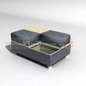 Waiting Chair Furniture 3d model