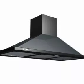 Kitchen Wall Mount Range Hood 3d model