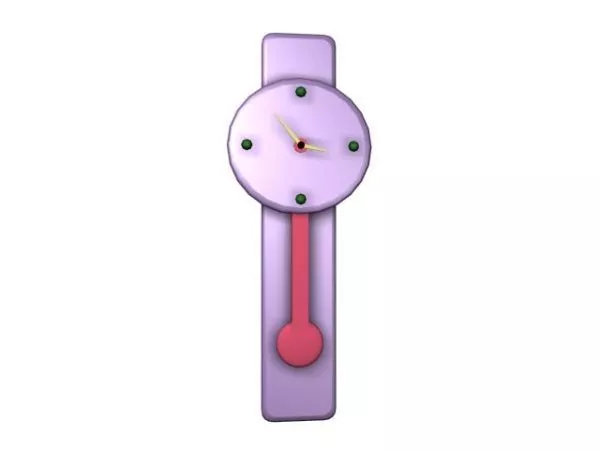 Roman Clock Wall Mount 3d model