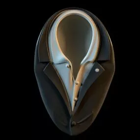 Wall Mount Decorative Vase 3d model