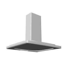 Wall Mounted Kitchen Extractor Hood 3d model