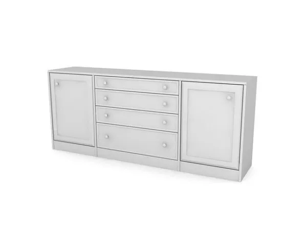 Wall Cupboard 3d model