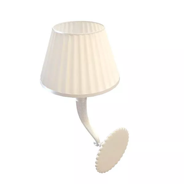 Sconce Lamp Rectangular 3d model