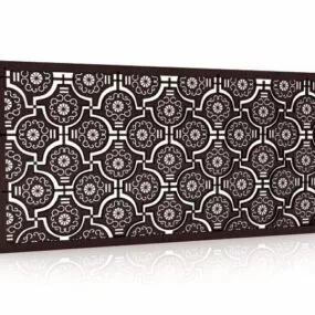 Framing Style Wall Screen Panel 3d model