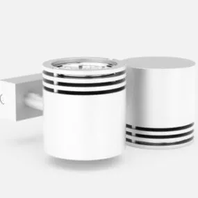 Modern Round Wall Spotlight 3d model