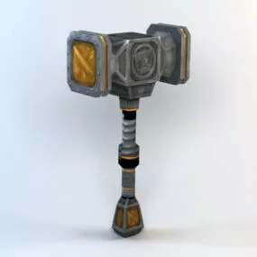 Weapon War Hammer 3d model