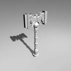 Weapon Warhammer Weapon 3d model