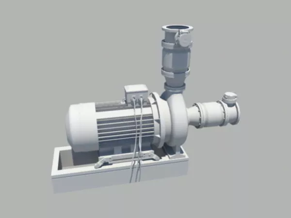 Water Pump Ecowatt 3d model