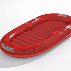 Watercraft Water Air Mattress 3d model