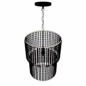 Waterfall Style Home Chandelier Light 3d model