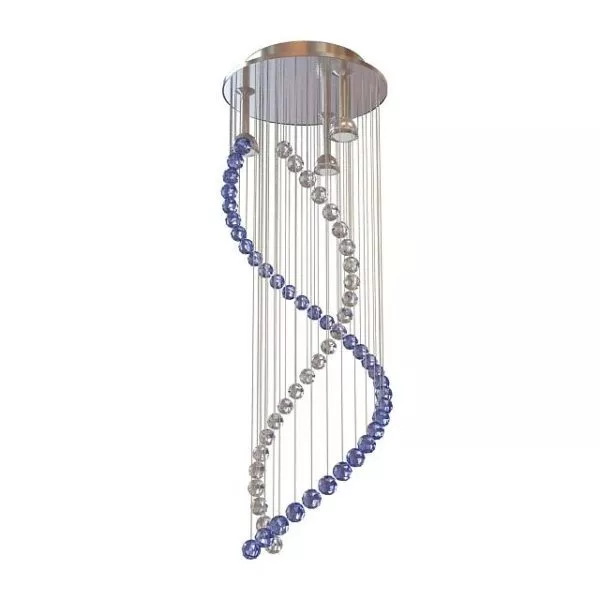 Waterfall Style Chandelier 3d model Waterfall Style Chandelier 3d model