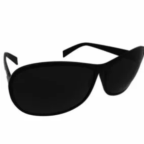 Fashion Wayfarer Sunglasses 3d model
