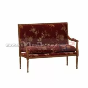 Furniture Wedding Love Seat 3d model
