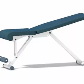 Weight Training Bench Fitness Equipment 3d model