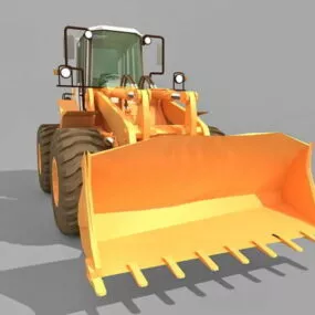 Industrial Wheel Loader Equipment 3d model