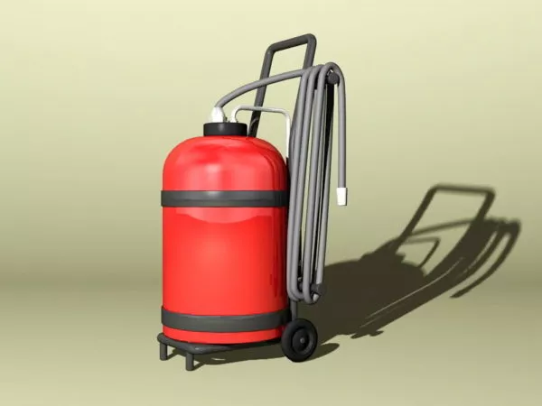 Fire Extinguisher Household 3d model