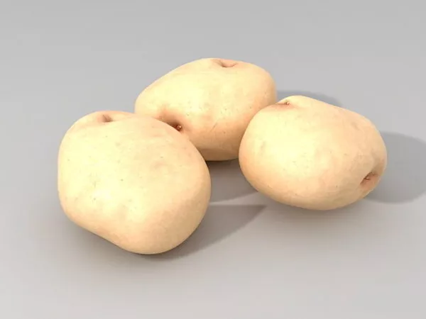 Potatoes Stack 3d model