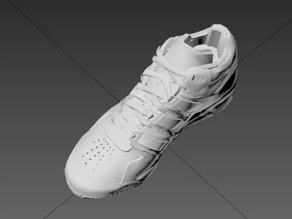 White Sneakers V1 3d model